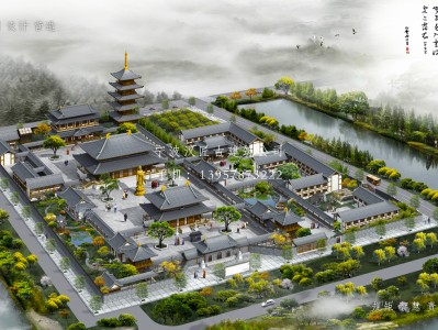 太原寺庙建筑总体规划方案